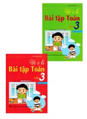 Combo Bộ 2 Cuốn: Vở ô Li Bài Tập Toán Lớp 3 Quyển 1 + 2 (Dùng Kèm SGK Chân Trời Sáng Tạo) 