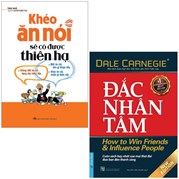 Combo Sách Đắc Nhân Tâm + Khéo Ăn Nói Sẽ Có Được Thiên Hạ (Bộ 2 Cuốn) - Tái Bản