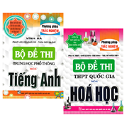 COMBO BỘ ĐỀ THI THPT QUỐC GIA MÔN HÓA HỌC + TIẾNG ANH