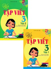 COMBO VỞ TẬP VIẾT LỚP 3 (BIÊN SOẠN THEO CHƯƠNG TRÌNH SGK KẾT NỐI TRI THỨC VỚI CUỘC SỐNG) (BỘ 2 CUỐN)