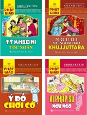 COMBO TỦ SÁCH PHẬT GIÁO TỲ KHEO NI TÓC XOĂN + NGƯỜI NỮ NGOẠI ĐẠO KHUJJUTTARA + Ý ĐỒ CHƠI CỜ + VỊ PHÁP SƯ NGU NGƠ (BỘ 4 CUỐN)