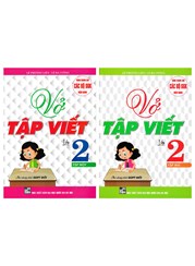 Combo Vở Tập Viết Lớp 2 - Tập 1 + 2 (Theo Chương Trình Giáo Dục Phổ Thông Mới)