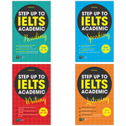 Combo Step Up To Ielts Academic Speaking + Listening + Reading + Writing