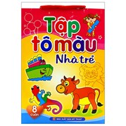 Tập Tô Màu Nhà Trẻ - 8 Cuốn