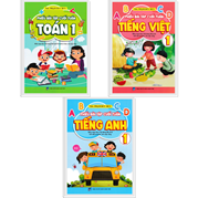 Combo Phiếu Bài Tập Cuối Tuần Toán 1: Toán + Tiếng Việt + Tiếng Anh (Biên Soạn Theo Nội Dung Bộ Sách Kết Nối Tri Thức Với Cuộc Sống)