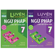 Combo Luyện Chuyên Sâu Ngữ Pháp Và Bài Tập Tiếng Anh Lớp 7 (2 Tập) (Global)