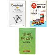 Combo 43 Bí Mật Bán Hàng Online Tuyệt Đỉnh + Thôi Miên Bằng Ngôn Từ + Content Hay Nói Thay Nước Bọt