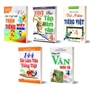 Combo 199 Bài Tập Làm Văn + 144 Bài Làm Văn + Vở Ôn Tập Hè + Bài Văn Miêu Tả + Giúp Em Học Giỏi (Dùng Chung Cho Các Bộ SGK Hiện Hành)