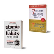 Combo 7 Thói Quen Hiệu Quả + Atomic Habits - Thay Đổi Tí Hon Hiệu Quả Bất Ngờ