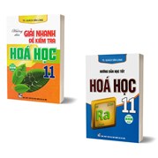 Combo Hướng Dẫn Giải Nhanh Đề Kiểm Tra + Hướng Dẫn Học Tốt Hóa Học 11 (Dùng Chung Cho Các Bộ SGK Hiện Hành)