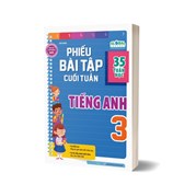 Global Success - Phiếu Bài Tập Cuối Tuần Tiếng Anh 3