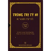 Trùng Trị Tỳ Ni - Sự Nghĩa Tập Yếu (Trọn Bộ 2 Tập)