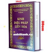 Kinh Diệu Pháp Liên Hoa - Trọn Bộ (Khổ 20 x 30 cm)