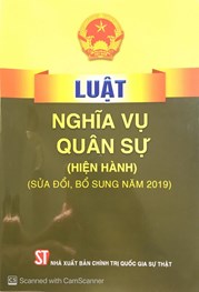 Luật nghĩa vụ quân sự (hiện hành)