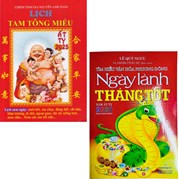 Combo Lịch Tam Tông Miếu + Ngày Lành Tháng Tốt Năm Ất Tỵ 2025