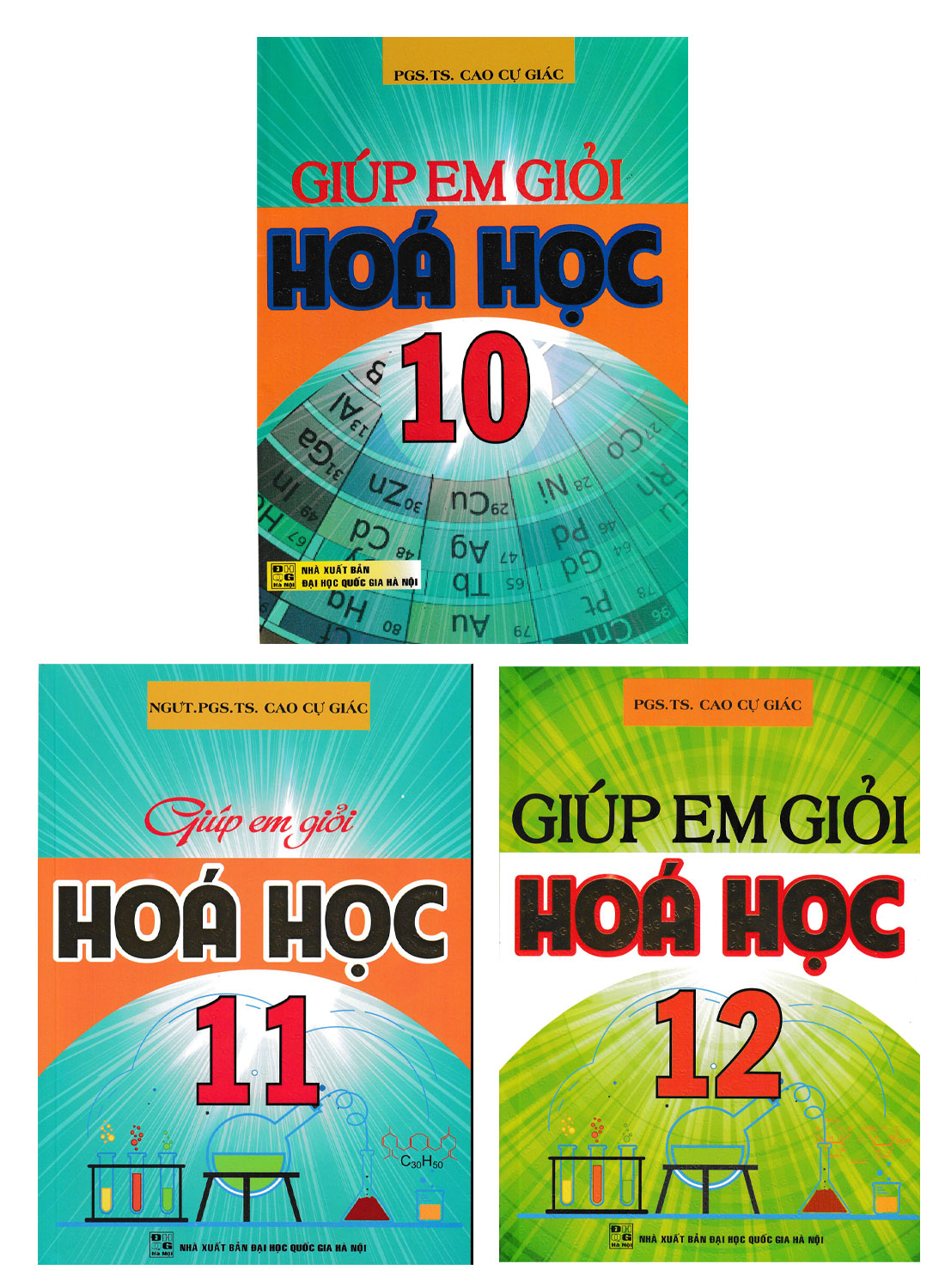 COMBO GIÚP EM HỌC GIỎI HOÁ 10 - 11 - 12