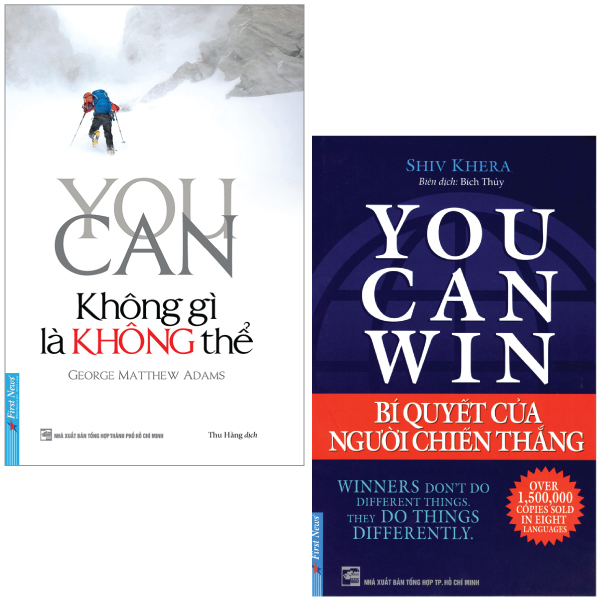 Combo Sách You Can - Không Gì Là Không Thể + You Can Win - Bí Quyết Người Chiến Thắng (Bộ 2 Cuốn)