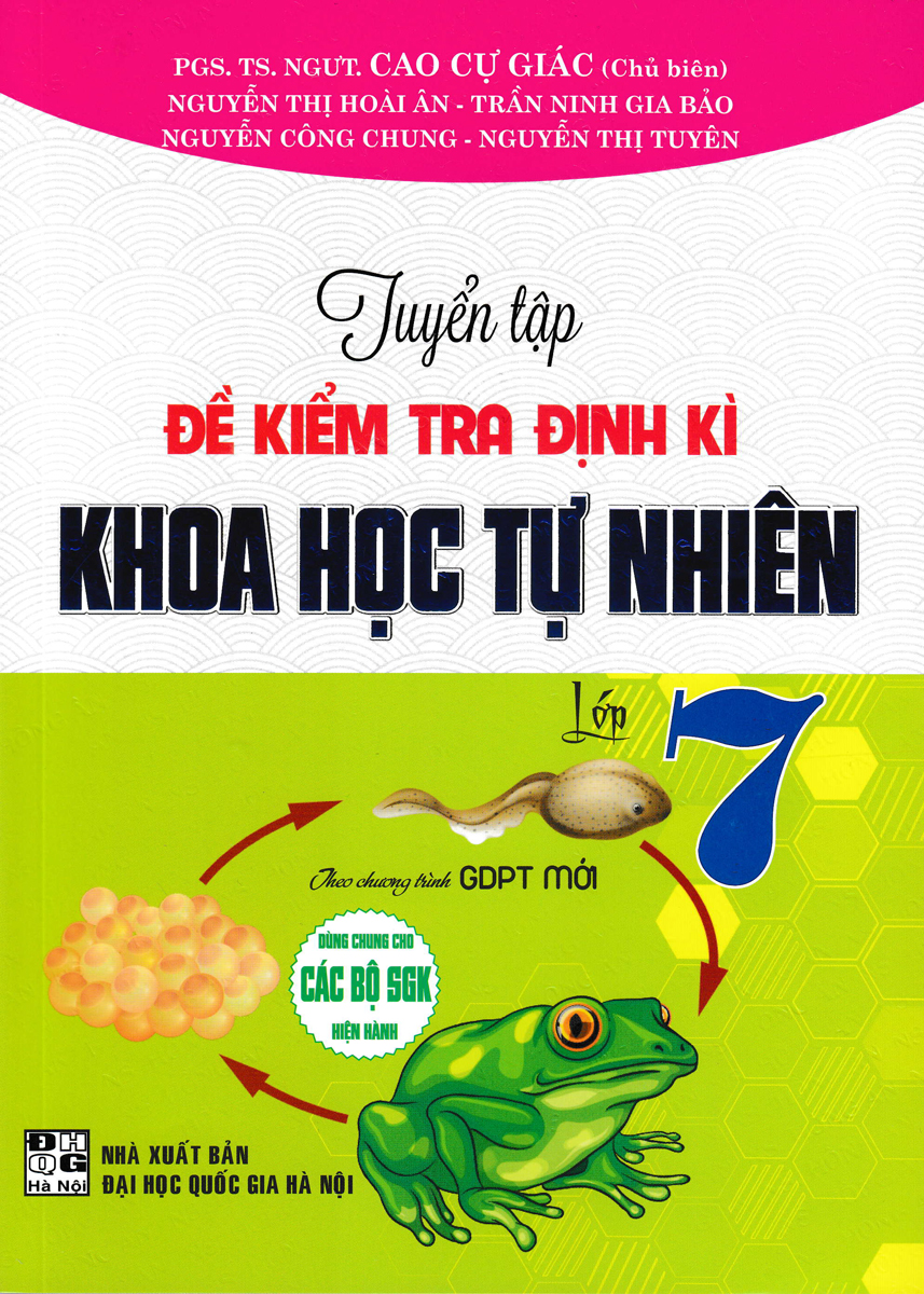 TUYỂN TẬP ĐỀ KIỂM TRA ĐỊNH KÌ KHOA HỌC TỰ NHIÊN LỚP 7 (THEO CHƯƠNG TRÌNH GDPT MỚI)