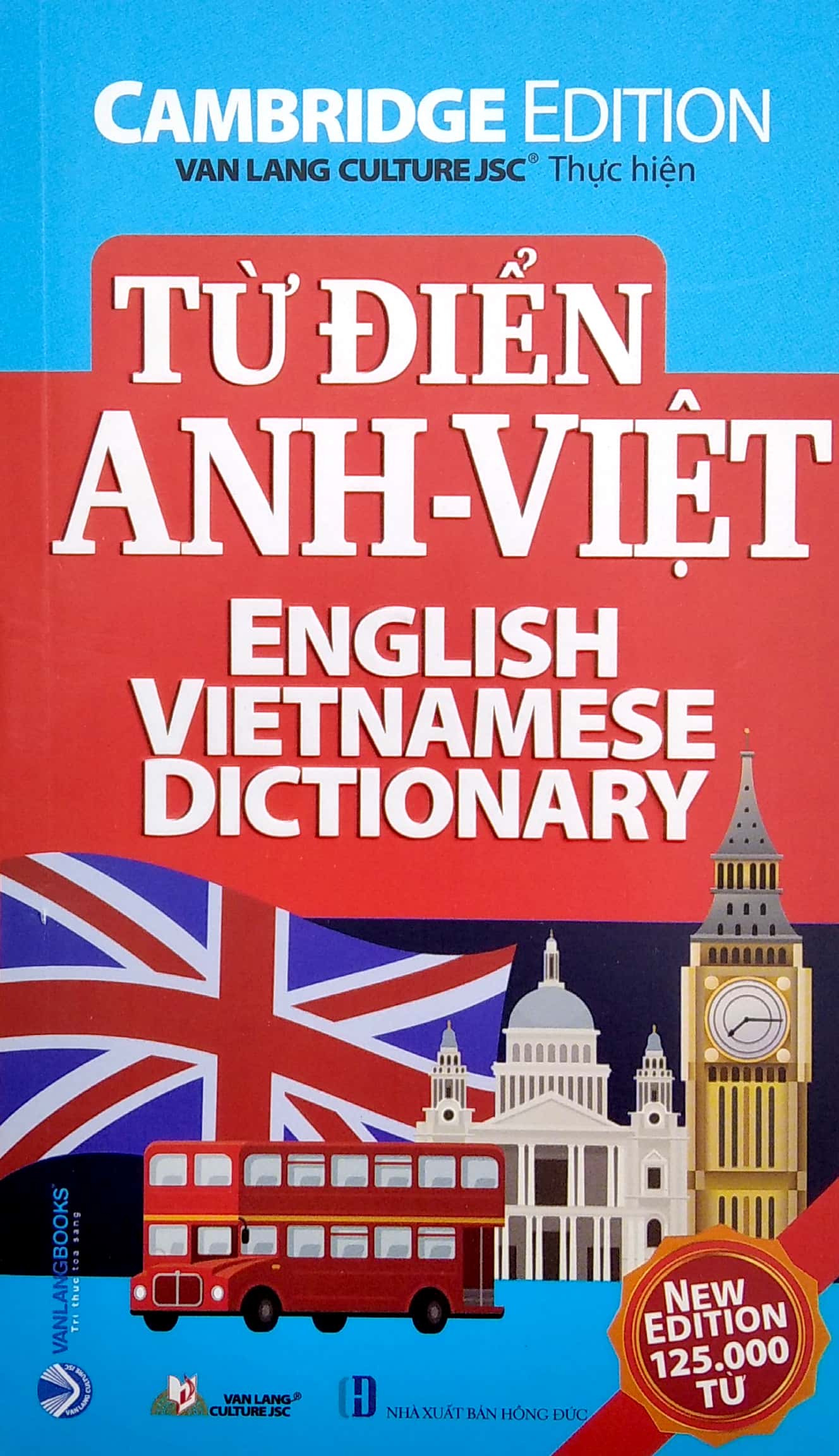 Từ Điển Anh - Việt 125.000 Từ (Tái Bản)