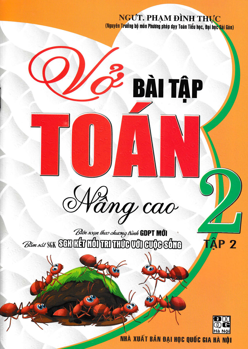 VỞ BÀI TẬP TOÁN NÂNG CAO LỚP 2 - TẬP 2 (BÁM SÁT SGK KẾT NỐI TRI THỨC VỚI CUỘC SỐNG)