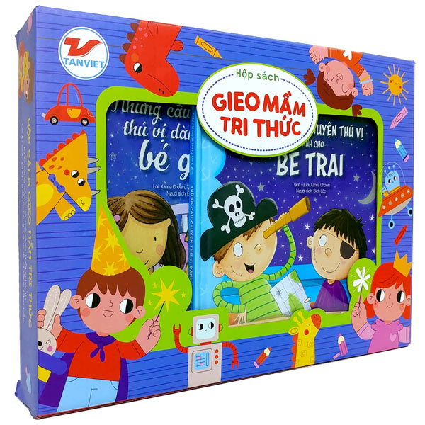 Box Set Gieo Mầm Tri Thức 21: 5 Phút Đọc Truyện Cùng Con Yêu (Bộ 4 Cuốn)