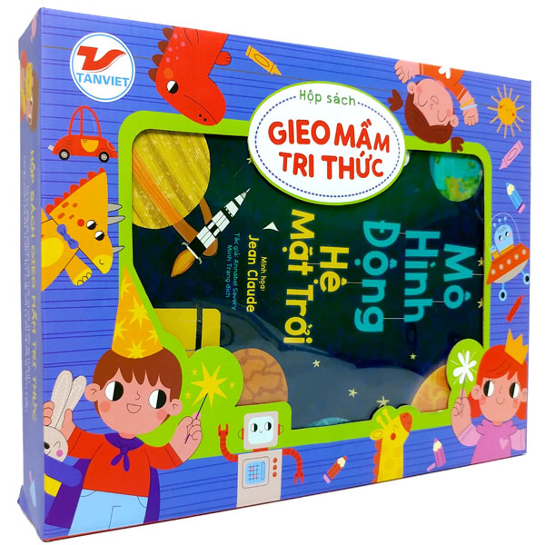 Box Set Gieo Mầm Tri Thức 16 : Truyện Stem Mô Hình Động (Bộ 4 Cuốn)