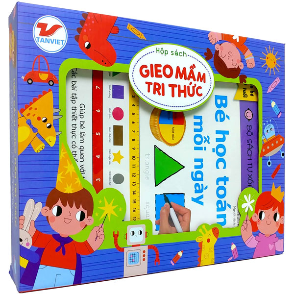 Box Set Gieo Mầm Tri Thức 14: Tự Xoá Thông Minh (Bộ 4 Cuốn)