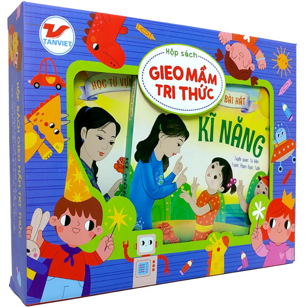 Box Set Gieo Mầm Tri Thức 12: Tương Tác Học Tù Vựng Qua Bài Hát (Bộ 4 Cuốn)