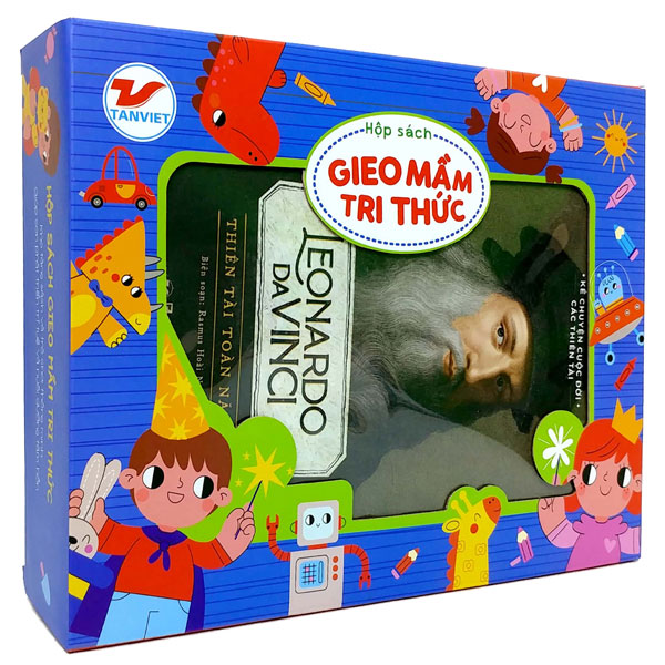 Box Set Gieo Mầm Tri Thức 3: Kể Chuyện Cuộc Đời Các Thiên Tài (Bộ 6 Cuốn)