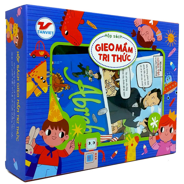 Box Set Gieo Mầm Tri Thức 2: Những Nhân Vật Truyền Cảm Hứng Nổi Tiếng Thế Giới (Bộ 6 Cuốn)