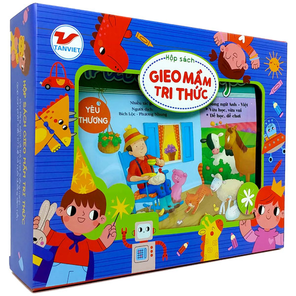 Box Set Gieo Mầm Tri Thức 1: Truyện Kể Trước Khi Đi Ngủ (Bộ 4 Cuốn)