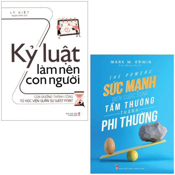 Combo Sách Kỷ Luật Làm Nên Con Người + Sức Mạnh Biến Cuộc Sống Tầm Thường Thành Phi Thường (Bộ 2 Cuốn)