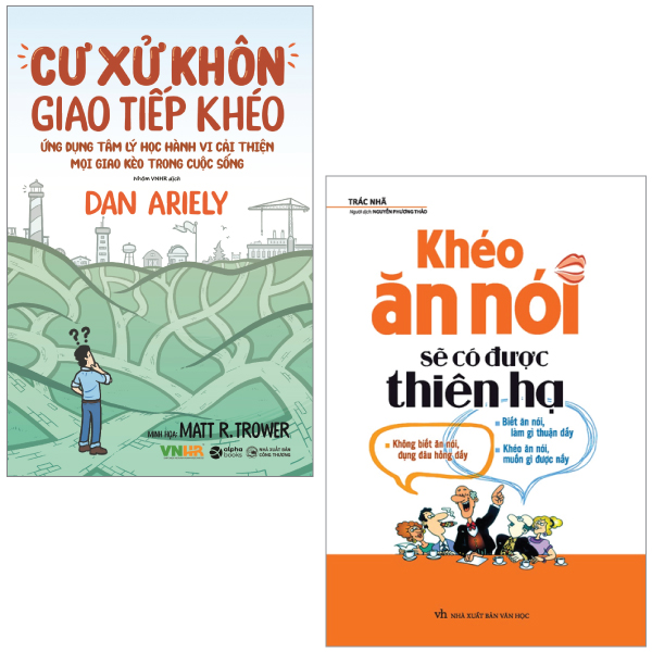 Combo Sách Cư Xử Khôn Giao Tiếp Khéo + Khéo Ăn Nói Sẽ Có Được Thiên Hạ (Bộ 2 Cuốn)