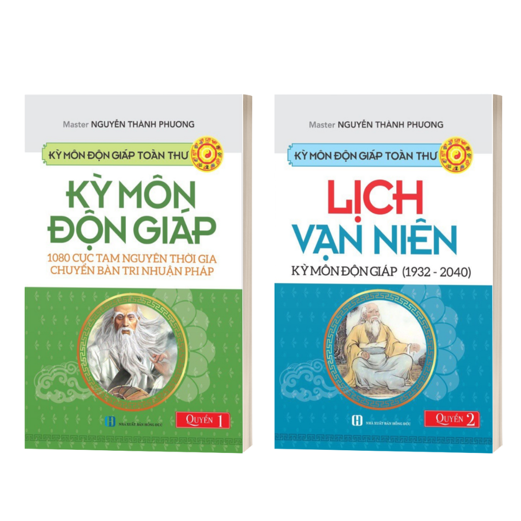 COMBO KỲ MÔN ĐỘN GIÁP 2 QUYỂN - QUYỂN 1 + QUYỂN 2