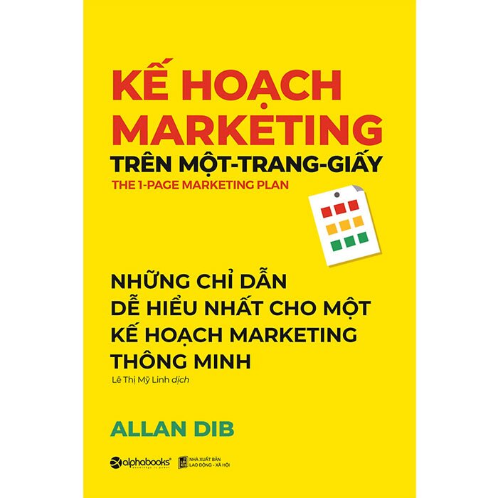 Kế Hoạch Marketing Trên Một Trang Giấy