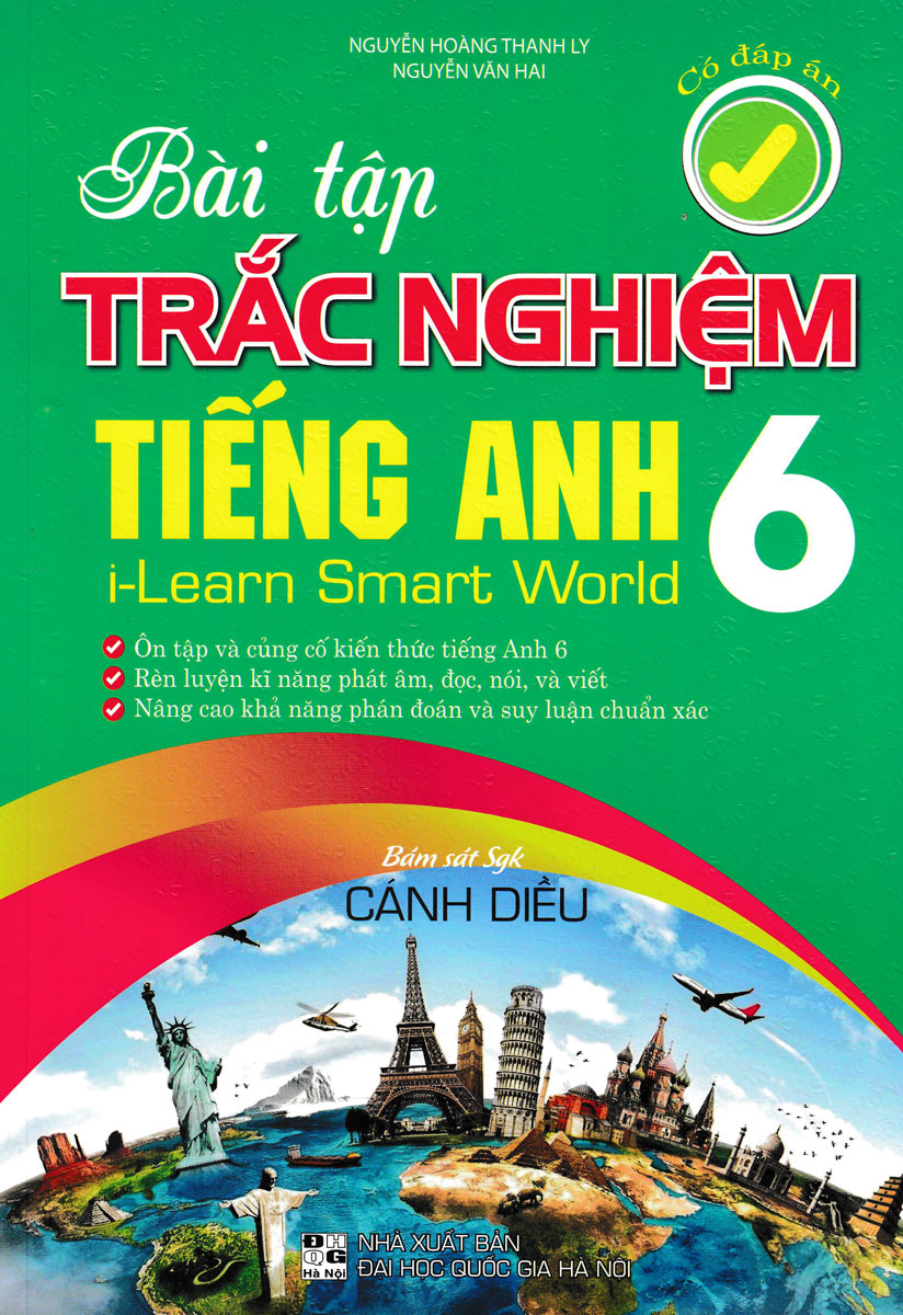 Bài Tập Trắc Nghiệm Tiếng Anh 6 - Có Đáp Án ( Bám Sát SGK Cánh Diều )