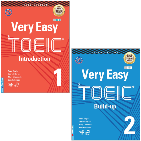 Very Easy Toeic 1 - Introduction + Very Easy Toeic 2 - Build Up (Bộ 2 Cuốn)