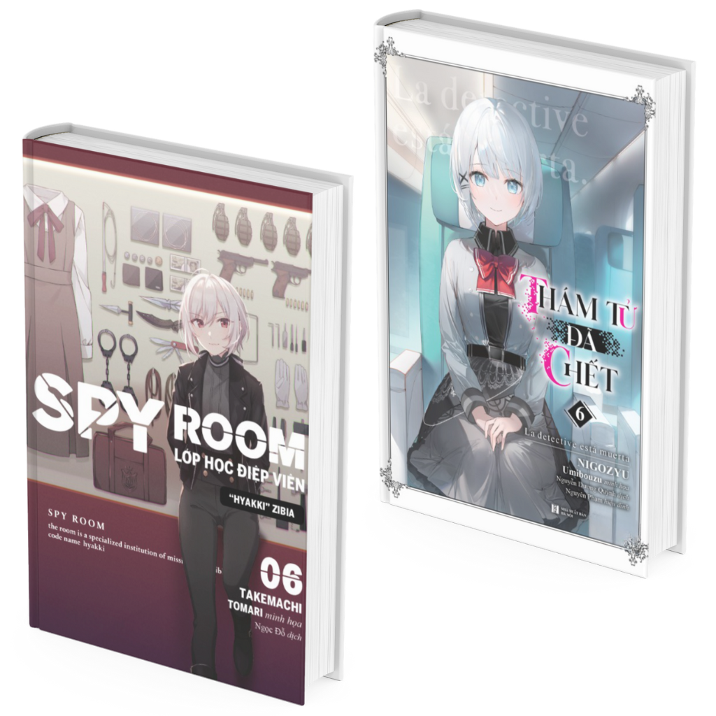 Thám Tử Đã Chết - Tập 6 + SPY ROOM - Lớp Học Điệp Viên - Tập 6 ( Bộ 2 cuốn)