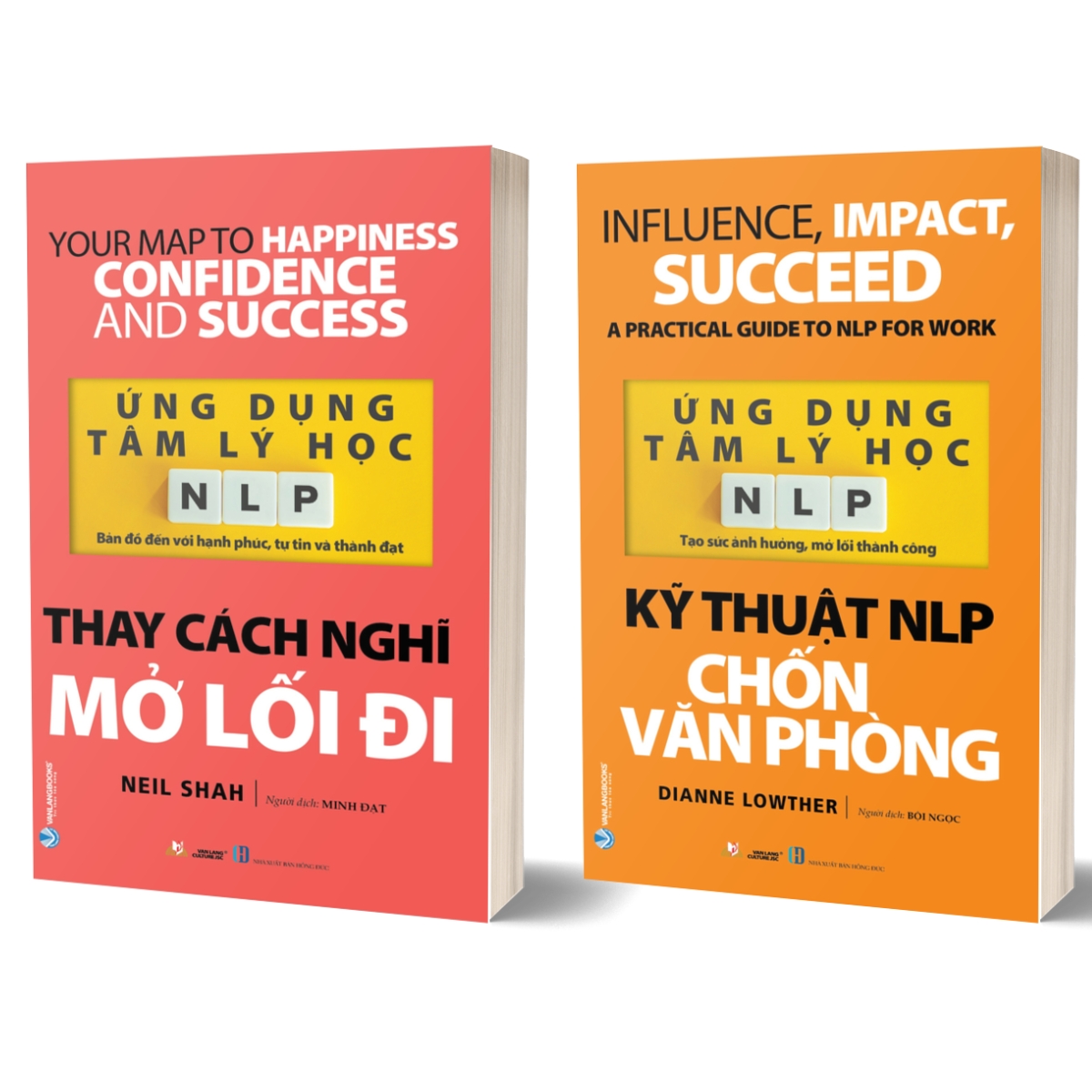 Combo Ứng Dụng Tâm Lý Học NLP - Kỹ Thuật NLP Chốn Văn Phòng + Thay Cách Nghĩ Mở Lối Đi