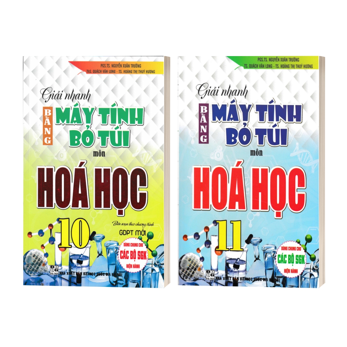 Combo Giải Nhanh Bằng Máy Tính Bỏ Túi Môn Hóa Học 10 + 11 (Dùng Chung Cho Các Bộ SGK Hiện Hành)