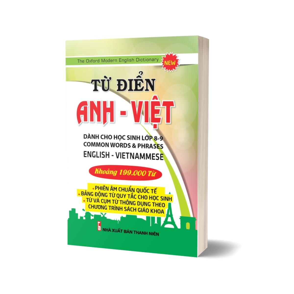 Từ Điển Anh Việt Dành Cho Học Sinh Lớp 8 -9 Khoảng 199.000 Từ