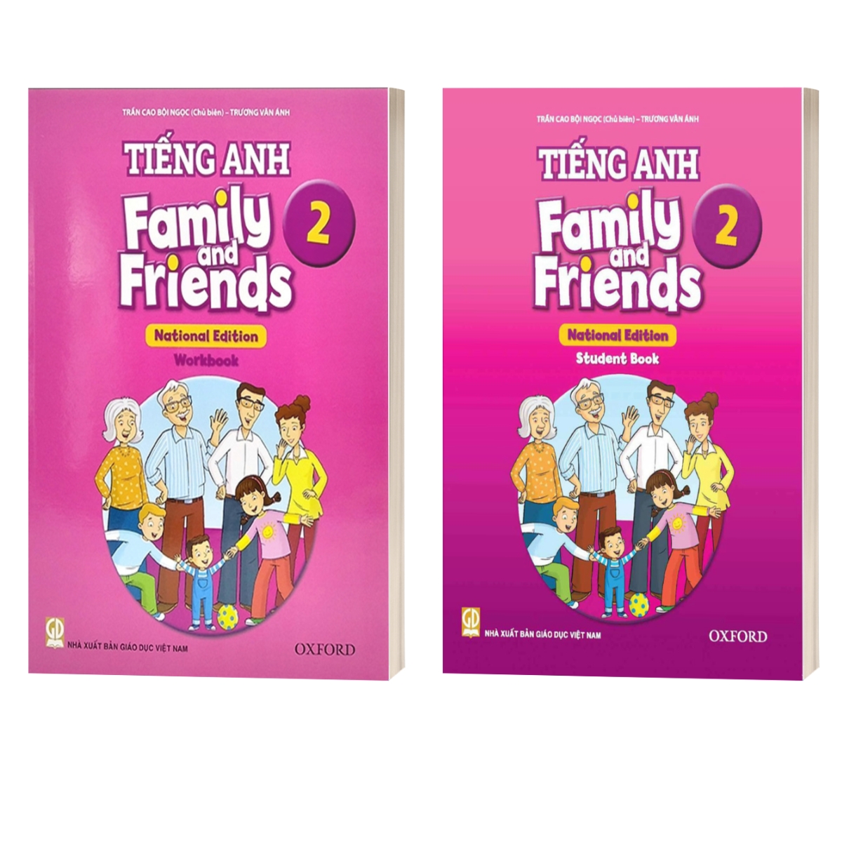 Combo Tiếng Anh 2 - Family And Friends (National Edition) - Student Book + Workbook