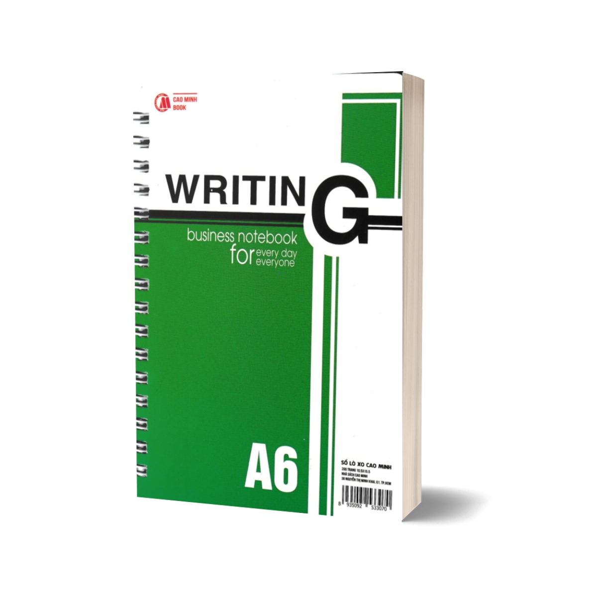 Sổ Writing Business NoteBook A6 (Bìa Xanh)