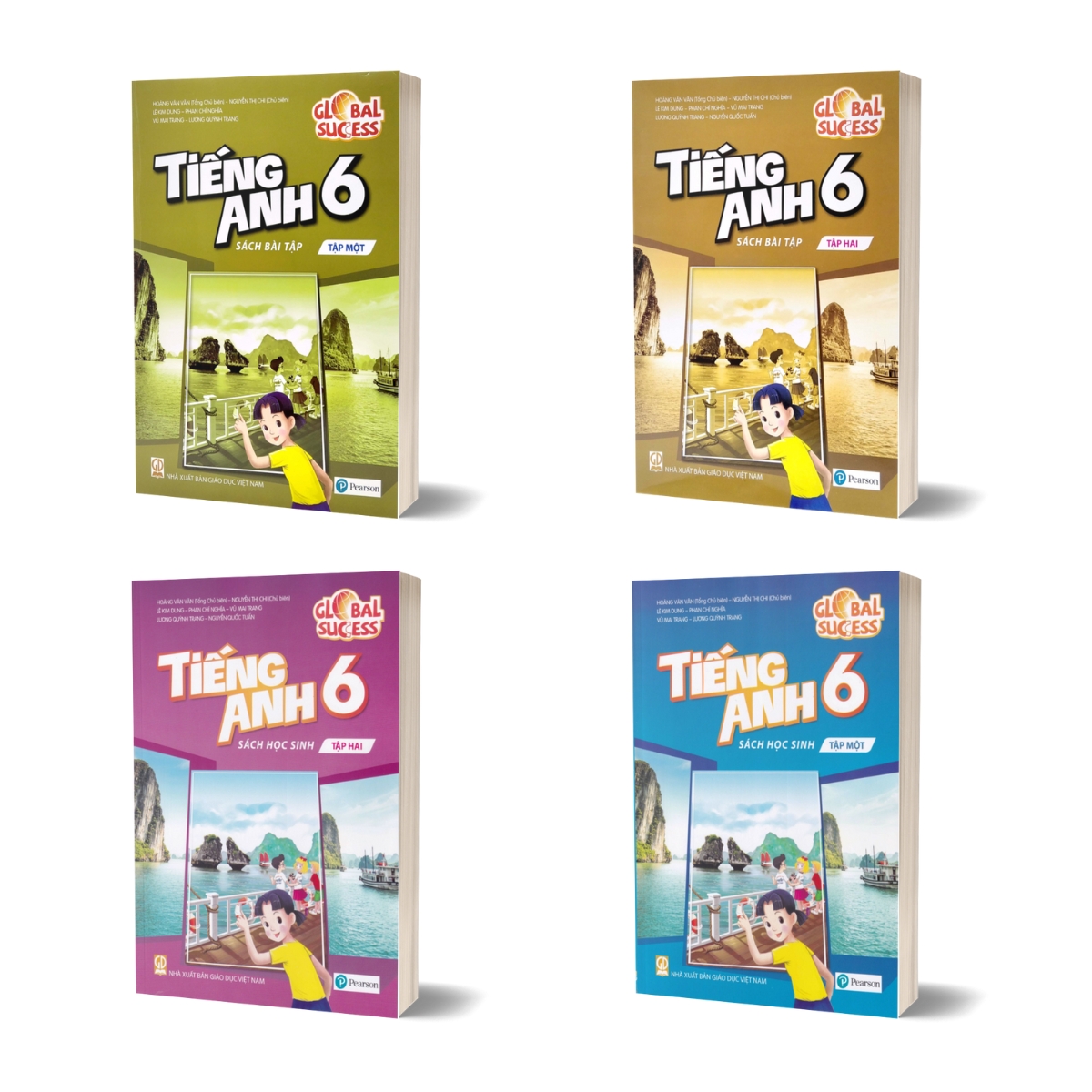 Combo Tiếng Anh 6 - Global Success - Sách Bài Tập + Sách Học Sinh (Bộ 4 Quyển)