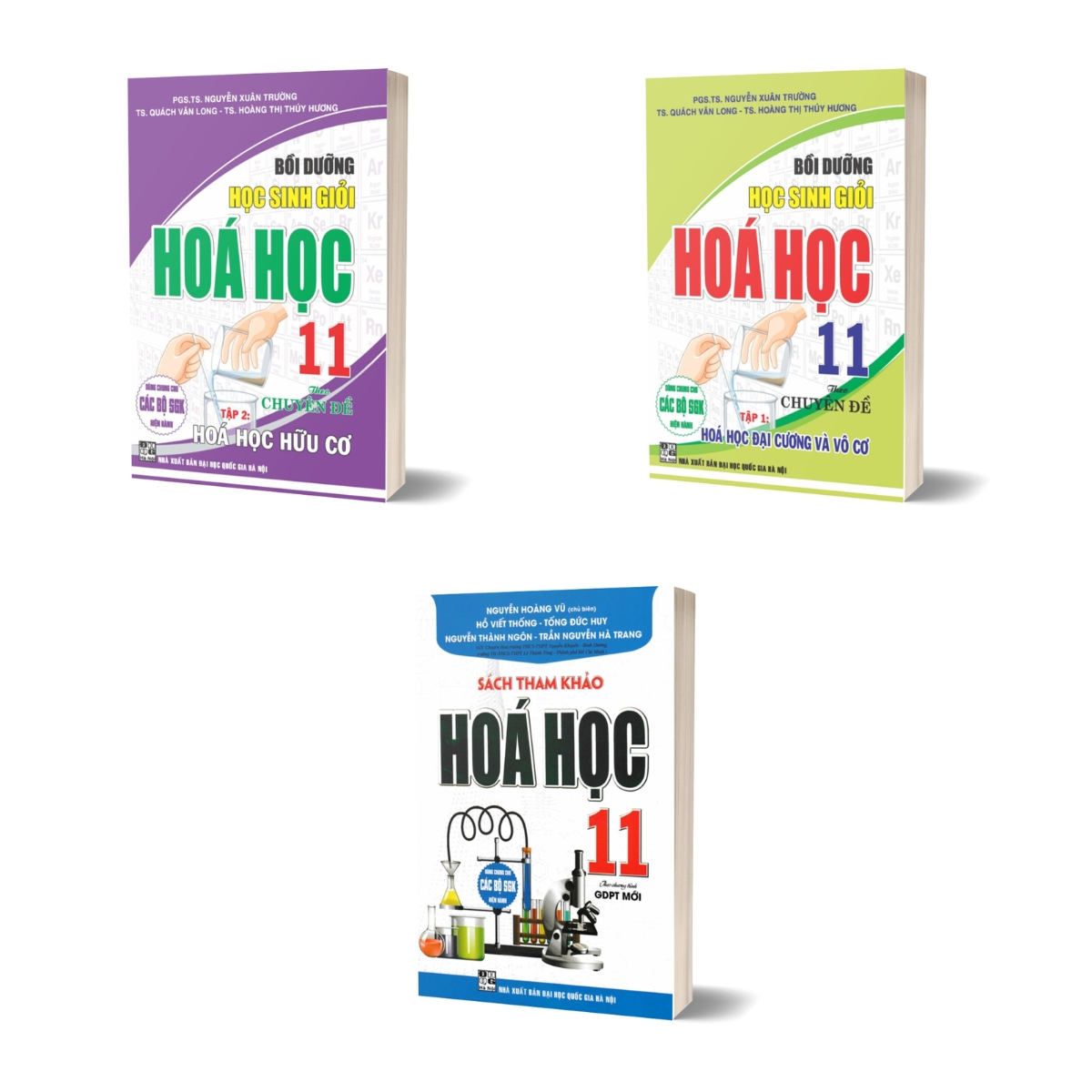 Combo Sách Tham Khảo Hóa Học 11 + Bồi Dưỡng Học Sinh Giỏi Hoá Học 11 Theo Chuyên Đề (Dùng Chung Cho Các Bộ SGK Hiện Hành)