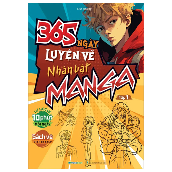 365 Ngày Luyện Vẽ Nhân Vật Manga - Tập 1