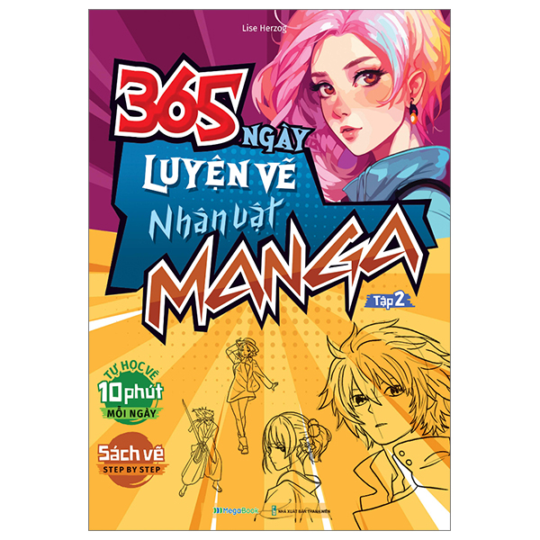 365 Ngày Luyện Vẽ Nhân Vật Manga - Tập 2