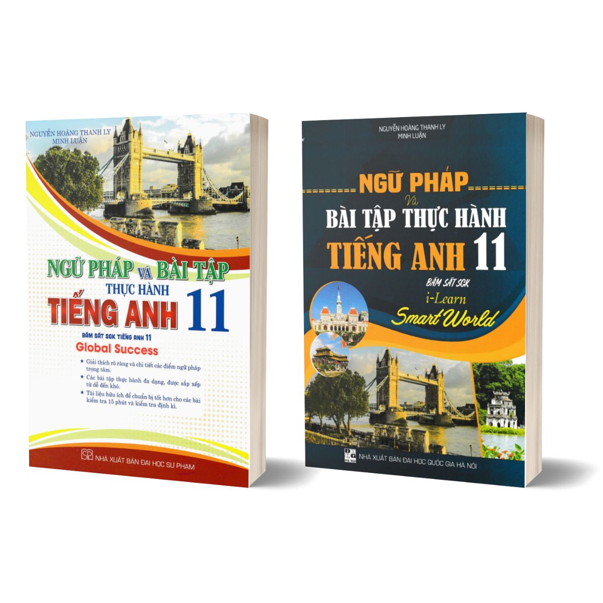 Combo Ngữ Pháp Và Bài Tập Thực Hành Tiếng Anh 11 - Bám Sát SGK Tiếng Anh 11 - Global Success + I-Learn Smart World