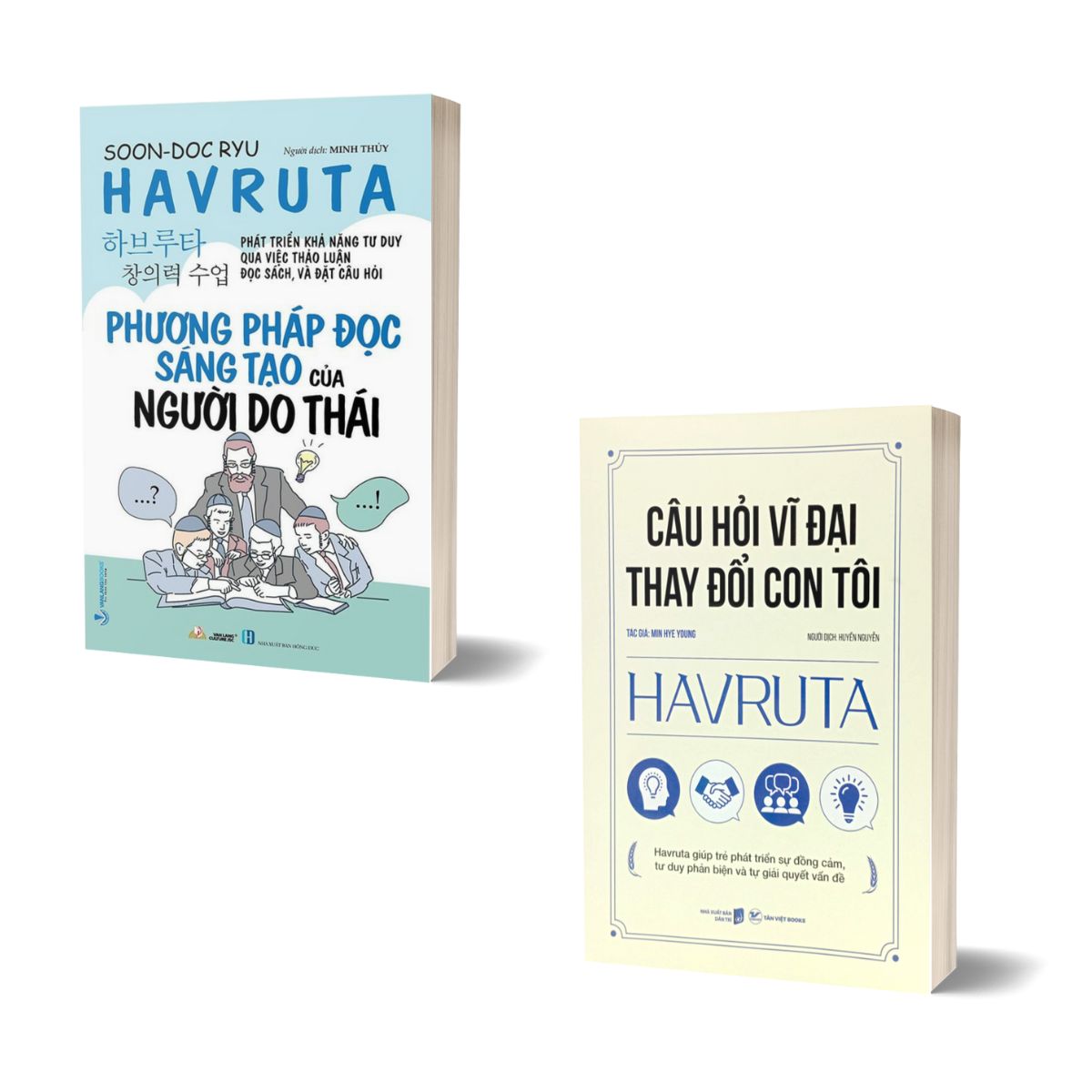 Combo Havruta - Câu Hỏi Vĩ Đại Thay Đổi Con Tôi + Phương Pháp Đọc Sáng Tạo Của Người Do Thái