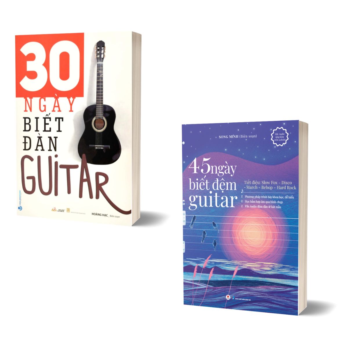 Combo 45 Ngày Biết Đệm Guitar + 30 Ngày Biết Đàn Guitar (Bộ 2 Quyển)